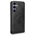 Откидной чехол для Samsung Galaxy S25, Flip, чёрный