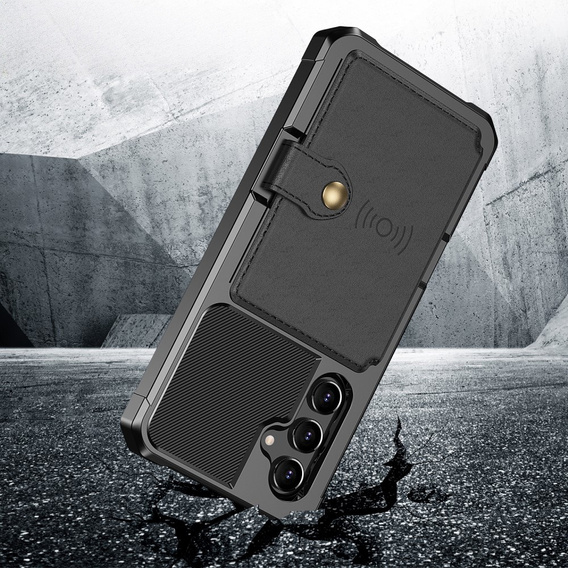 Чехол для Samsung Galaxy A54 5G, Card Holder Kickstand, чёрный