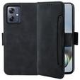 Футляр з клапаном для Motorola Moto G54 5G, Card Slot, чорний