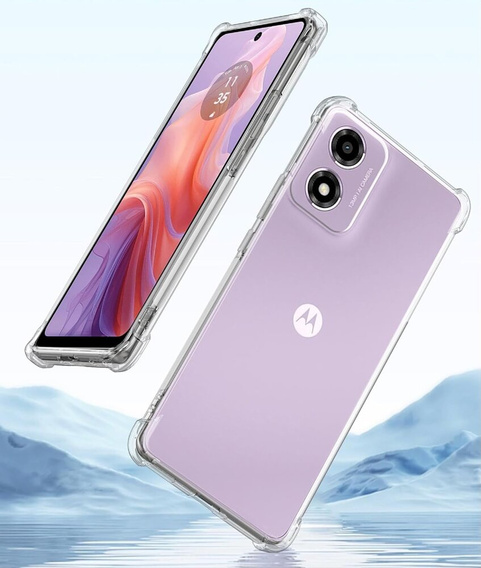 Чoхол до Motorola Moto E14, Dropproof, прозорий