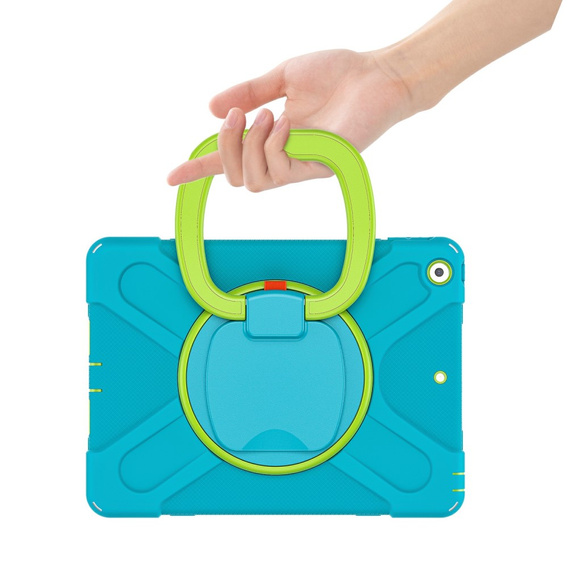 Детский чехол X-Armor для Apple iPad 10.2 2021 / 2020 / 2019, Blue / Green