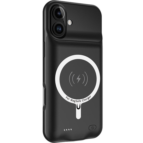 Чехол с батареей 7000mAh до iPhone 13 Pro Max, чёрный