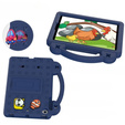 Детский чехол для iPad mini 7.9" 2019/2015/2014/2013/2012 (5/4/3/2/1 gen.), Cute Patterns, с подставкой, темно-синий