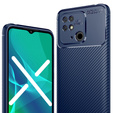 Чехол до Xiaomi Redmi 10C, Carbon Gel, темно-синий