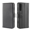 Откидной чехол для Huawei P20 Pro, Split Leather Wallet, чёрный