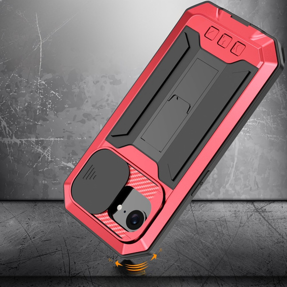 Бронированный чехол для iPhone 16E, R-JUST, красный