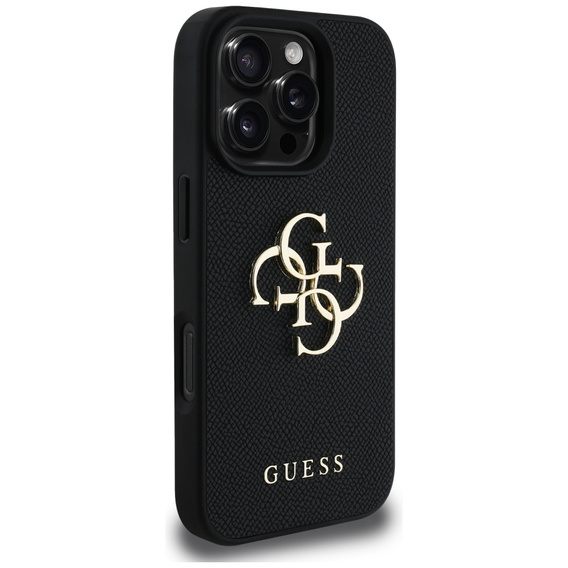 Чохол GUESS Grained Big 4G and Classic Logo для iPhone 16 Pro