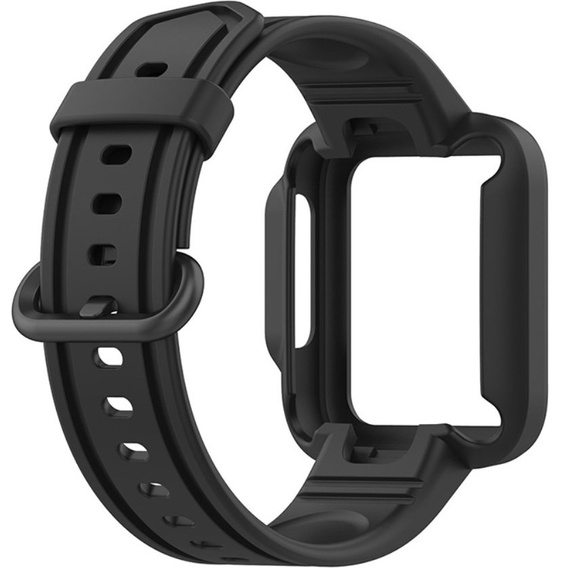 Силиконовый ремешок RS Strap до Xiaomi Redmi Watch 2 Lite, Black