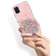 Чoхол до Samsung Galaxy M31s, Glittery, рожевий