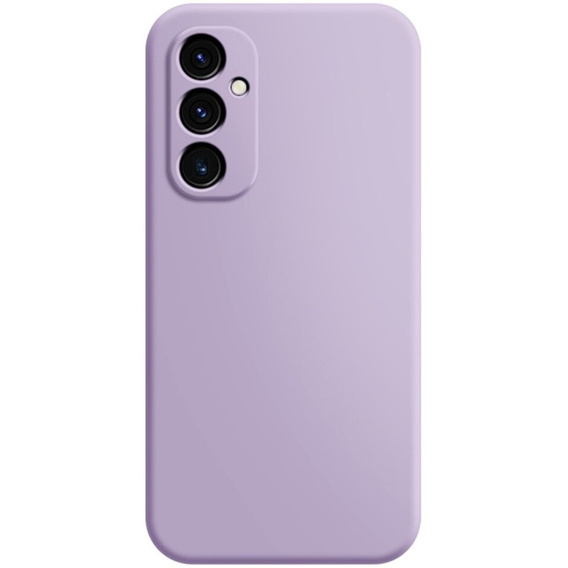 Чохол для Samsung Galaxy A25, Silicone Lite, фіолетовий + скло 9H