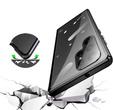 Чехол для Samsung Galaxy S25 Ultra, Magnetic Dual Glass, чёрный