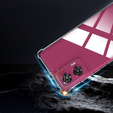 Чехол до Motorola Edge 50 Fusion 5G, Dropproof, прозрачный