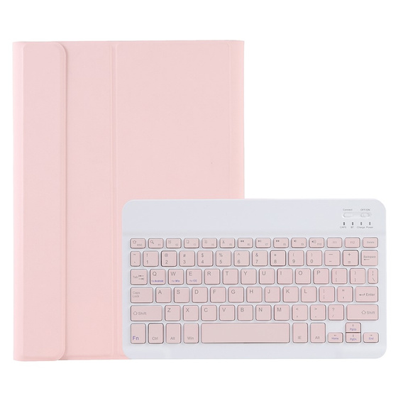 Чехол + клавиатура Samsung Galaxy Tab S6 Lite P610/P615 / S6 Lite 2022 10.4, Pen Slot, розовый rose gold