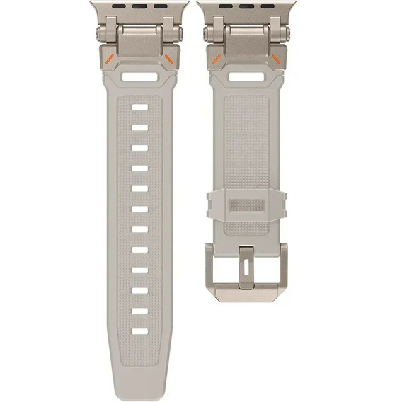 Ремешок ERBORD ProTech для Apple Watch 1/2/3/4/5/6/7/8/9/SE/Ultra/Ultra 2 42/44/45/49MM, белый
