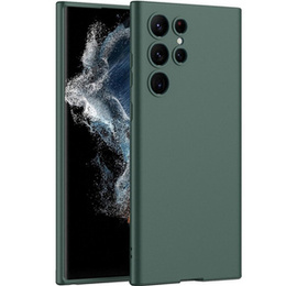 Чoхол до Samsung Galaxy S24 Ultra, GKK Slim CamShield, зелений