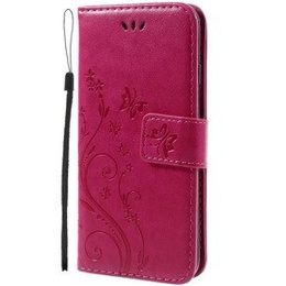 Чохол-книжка для iPhone 7/8/SE 2020/SE 2022, Butterfly, рожевий