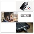 Флип-кейс CASEME для Samsung Galaxy Note 10 Plus, Waxy Textured, чёрный