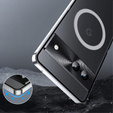 Защитный чехол для камеры Google Pixel 8, CamShield MagSafe, прозрачный / серебряный