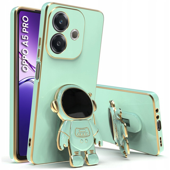 Чехол до Oppo A5 Pro 5G, Astronaut, зелёный