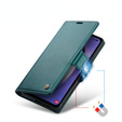 CASE фліп-чохол для Samsung Galaxy A54 5G, Litchi Wallet, зелений