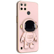 Чехол до Realme C21Y/C25Y, Astronaut, розовый