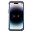 Броньований чохол для iPhone 14 Pro Max, Dexnor Full Body, темно-синій