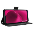 Футляр з клапаном для T Phone 3 5G, Card Slot, чорний
