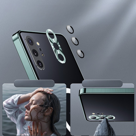 Защитный чехол для камеры Samsung Galaxy Note 10+ Plus, CamShield MagSafe, прозрачный / зеленый
