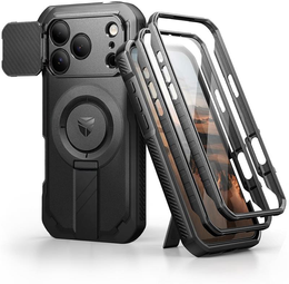 Броньований чохол Dexnor з підставкою та затвором для камери, для MagSafe для iPhone 17 Pro Max