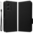 Чохол-книжка для Xiaomi Redmi Note 12 5G / POCO X5 5G, Wallet Litchi Magnet, чорний