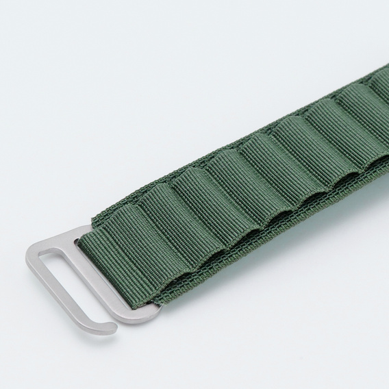 Нейлоновий ремінець для Apple Watch 1/2/3/4/5/6/7/8/SE/ULTRA 42/44/45/49 мм, зелений