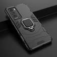 Чoхол до Realme GT Explorer Master, Kickstand Ring, чорний