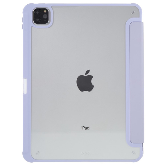 Чохол для iPad Pro 12.9" 2022/2021/2020 (6/5/4 gen.), Smartcase Hybrid, з місцем для стилуса, фіолетовий