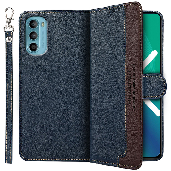 Чохол-фліп для Motorola Moto G52 / G82 5G, KHAZNEH RFID, м'яти