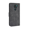 Футляр з клапаном для Xiaomi Redmi Note 9, Card Slot, чорний