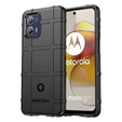 Чехол до Motorola Moto G73 5G, Rugged Shield, чёрный