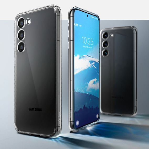 Чoхол Spigen до Samsung Galaxy S23, Ultra Hybrid, прозорий