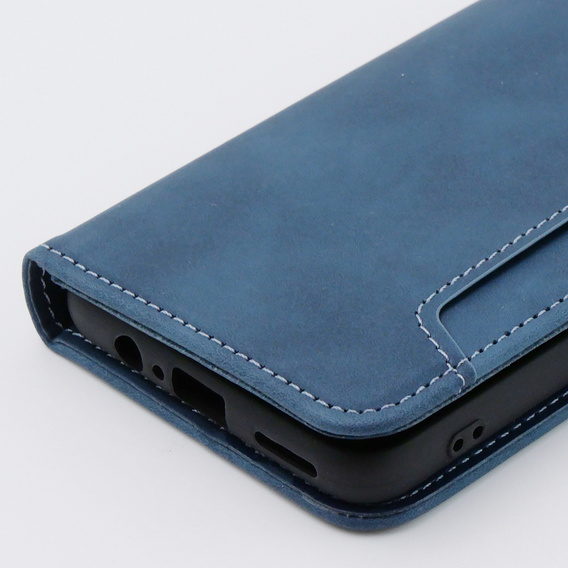 Откидной чехол для Motorola Moto G54 5G, Card Slot, синий