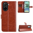 Футляр з клапаном для Xiaomi Redmi A5, Crazy Horse Wallet, коричневий