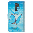 Etui Flexi Book do Xiaomi Redmi 9, Blue Butterfly