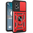 Чохол NOX Camera Slide Motorola Moto G53 5G, CamShield Slide, червоний