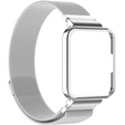 Металический браслет с чехлом для часов Xiaomi Redmi Watch 2 Lite, Silver