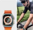 2x закаленное стекло с монтажной рамкой ERBORD для Apple Watch Ultra 1/2/3 49 мм
