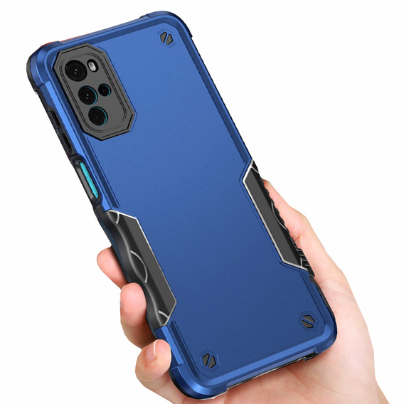 Броньований чохол для Motorola Moto G22, Dual-Layer, м'яти