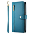 Флип-кейс Wallet Zipper Pocket для Samsung Galaxy A17 5G, Wallet Zipper Pocket, синий