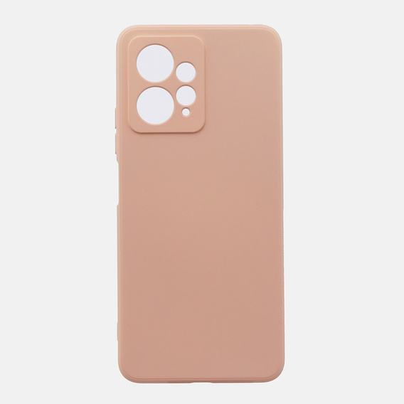 Чехол до Xiaomi Redmi Note 12 4G, Silicone Lite, розовый