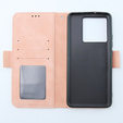 Футляр з клапаном для Xiaomi 13T / 13T Pro, Card Slot, рожевий