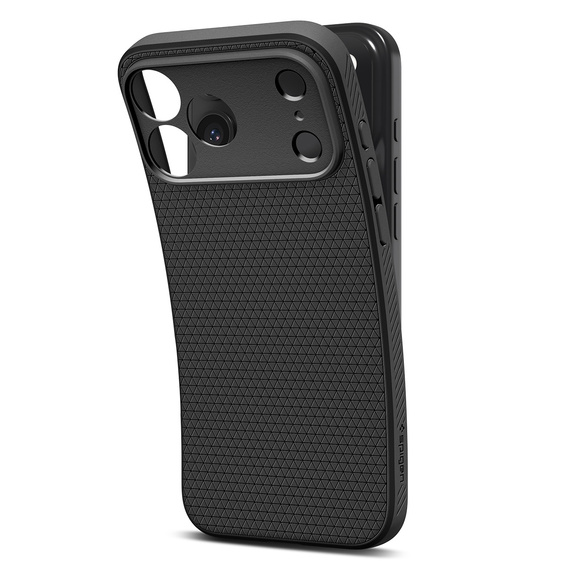 Чехол Spigen Liquid Air для iPhone 17 Pro Max, матовый черный