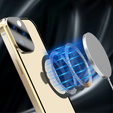 Магнітний чохол Dual Glass MagSafe для iPhone 15 Plus, золотий