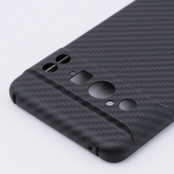 Чехол для Google Pixel 8 Pro, Aramid Fiber Cover, чёрный